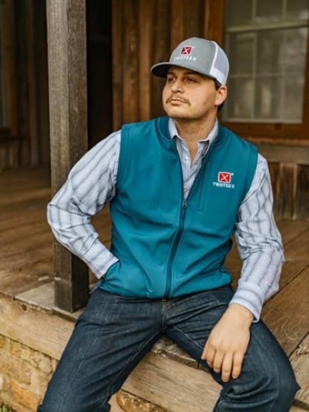 NWT Twisted-X | Chaleco Vest | Teal | Size Small